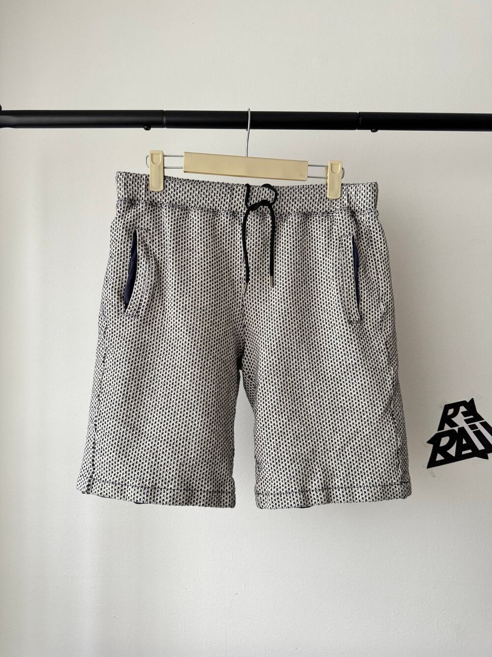 Raf Simons Double Layer Knit Shorts